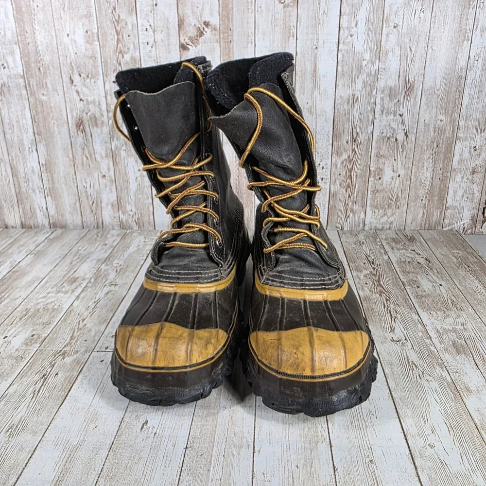 LaCrosse‎ Insulated Duck Boots Steel Shank Waterproof Winter Boots Size 8